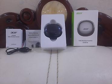 Qulaqcıqlar: Yeni Simsiz (Bluetooth) Qulaqcıqlar, Acer, rəng - Qara — 1