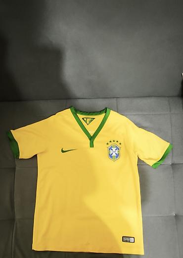 Kişi geyimləri: Məhsul: Braziliya milli komandasının orijinal Nike futbol köynəyi — 2