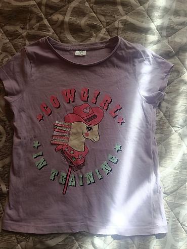 Ostala dečija odeća: Paket odeće ( 3 majčice jedne farmerke ) za devojčice 6-7 godina — 8