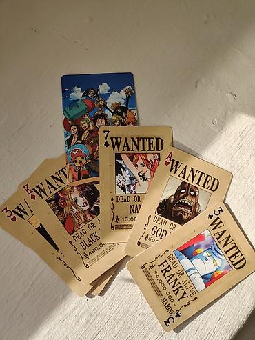 Спорт жана эс алуу: Колода игральных карт One Piece “Wanted” - Тематика: плакаты розыска — 4