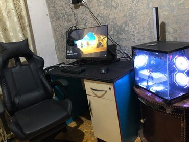 мониторы usb type c: Компьютер, ядер - 6, ОЗУ 32 ГБ, Для работы, учебы, Б/у, Intel Core i5, AMD Radeon RX 580, Без накопителя