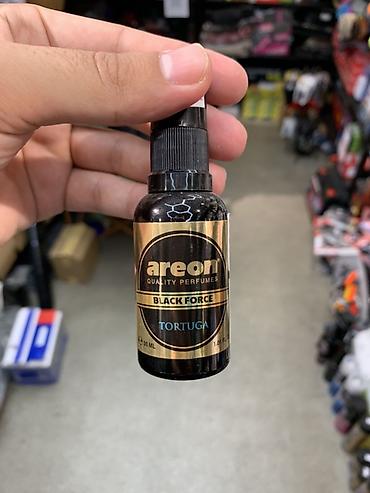 спретер: Ароматизатор-спрей Areon Quality Perfumes Black Force Tortuga, 30 мл — 1
