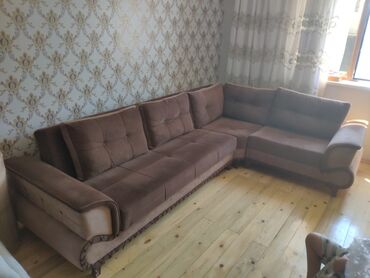 Divanlar: Künc divan, İşlənmiş, Açılan, Bazalı, Parça, Çatdırılma yoxdur