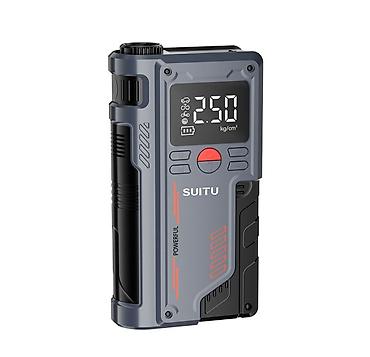 накал: Пусковое зарядное устройство Jump Starter + компрессор для накачки — 4