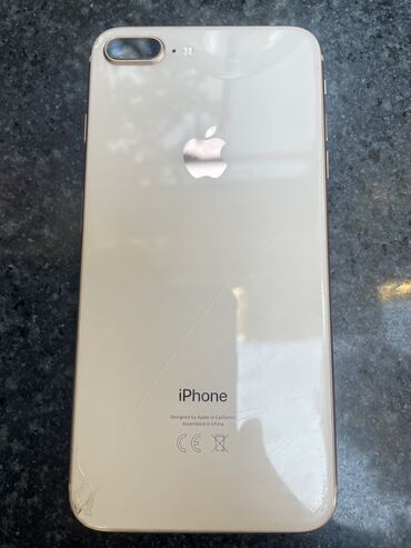 Apple iPhone: IPhone 8 Plus, 64 ГБ, Золотой, Отпечаток пальца
