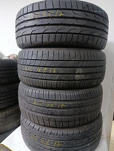 v class: Шины 215 / 45 / R 17, Лето, Б/у, 1 шт, Легковые, Япония, Dunlop — 1