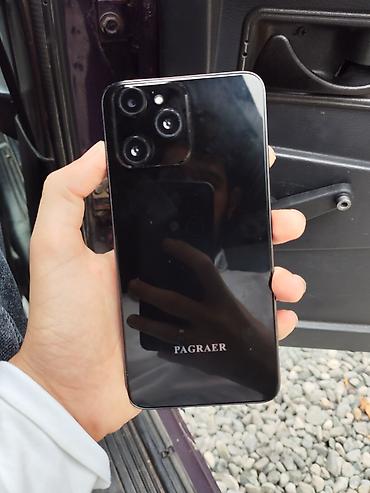 telefon soyducu: PAGRAER smartfon - Rəng: qara, parlaq arxa panel - Arxa kamera bloku — 1