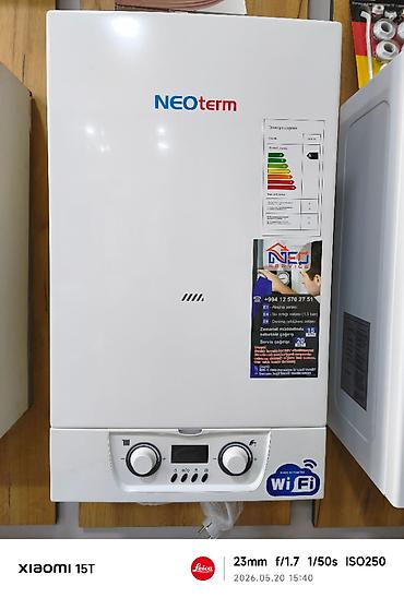 NEOterm divar tipli qaz kombi qazanı - Brend: NEOterm - İdarəetmə: Ön