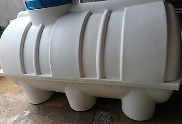 Baklar və çənlər: ANTALYA markalı plastik su çəni – 1000 litr - Tutum: 1000 LT — 2