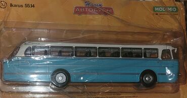Sikkələr: Модель автобуса Ikarus 55.14 из серии "Наши АВТОБУСЫ" от MODIMIO