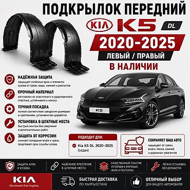 подкрылки киа к5: 🚘 Подкрылок передний Kia K5 DL 2020–2025 Левый и правый подкрылок в — 1