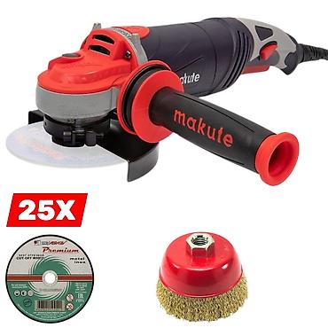 Elektrik əl alətləri: №: 3017 Məhsulun adı: Cilalama maşını Makute AG007 125/1400 UM-S203 — 1