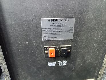 Zvučnici i stereo sistemi: Fisher HIFI ste 171 trosistemci sa basevim od 6 incha mrezice — 3