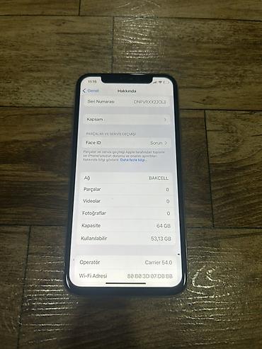 en ucuz iphone x: IPhone X, 64 GB, Gümüşü, Face ID — 3