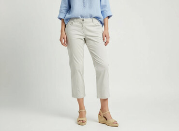 Trousers: Gerry Weber, 3/4 Trousers for women, size L