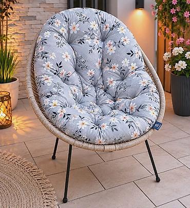 sat: Jastuk/dušek za kružnu stolicu (papasan/zen/egg stil) - Debelo — 9