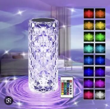 led освещение: В наличии кристалл -ночник Меняет цвет при прикосновении, в комплекте