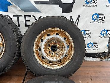 Колеса в сборе: Колеса в сборе 215 / 75 / R 16, Зима, Б/у, Комплект, Легкий коммерческий транспорт (C/LT), Железные, отверстий - 5 — 2