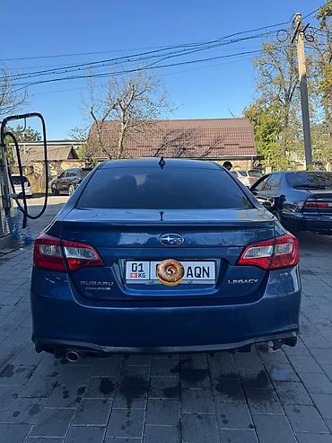 vip nomer: Subaru Legacy: 2019 г., 2.5 л, Автомат, Бензин, Седан — 3