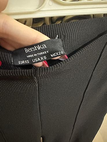 ikinci el suba: Şalvar, Bershka, XS, rəng - Qara — 2