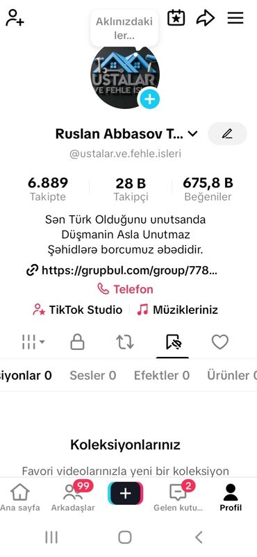 Digər tikinti xidmətləri: Xidmət: “Ustalar və Fəhlə işləri” – tikinti və təmir üzrə peşəkar