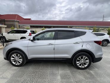 hyundai maşınların qiyməti: Hyundai Santa Fe: 2 l | 2015 il Ofrouder/SUV