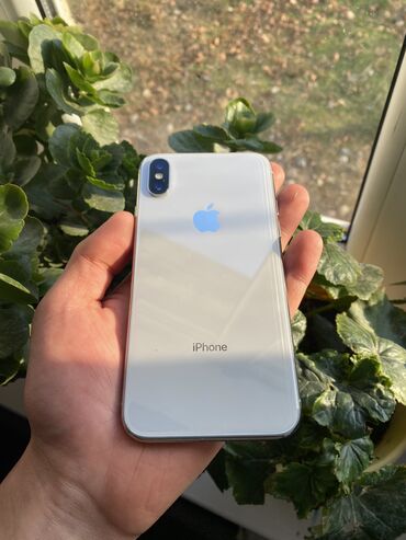 айфон 10 телефон: IPhone X, Скидка 10%, 64 ГБ, Белый, Чехол, 100 %