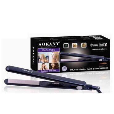 fast hair straightener: Выпрямитель для волос sokany HS-014 - Мощность: 30 Вт; -