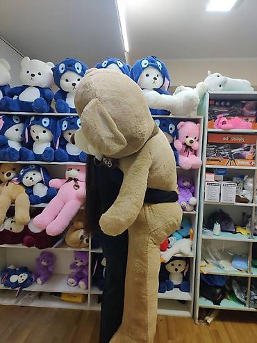 Игрушки: Большие мишки Бесплатная доставка 🧸60 см 1000 сом (Бесплатная — 6