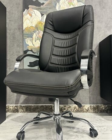 Ofis və oyun kresloları: Yeni, Təkərli, Qolları tənzimlənir, Parça — 16