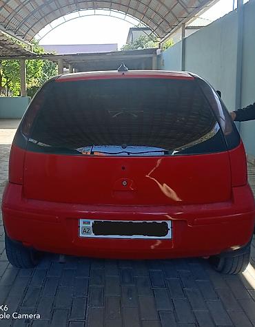 opel kupe: Opel Corsa C, hetçbek, qırmızı rəng. -rahat, təzə qoltuqlar Şəhər — 2
