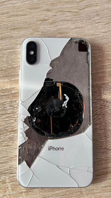 телефон xr: IPhone X, 64 ГБ, Белый