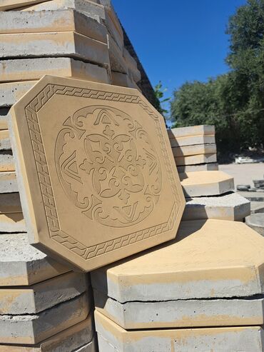 Тротуарная плитка: Тротуарная плитка, Другая модель, Бетонная, Для двора, Новый — 6