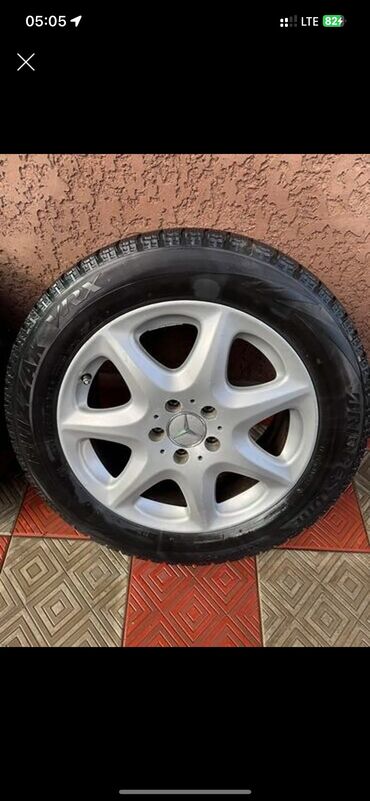 Диски: Диски R 17 Mercedes-Benz, Комплект, отверстий - 5, Б/у