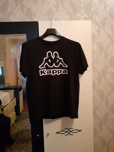 palto satışı: Футболка Kappa, XL (EU 42), цвет - Черный