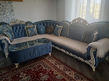 klassik divan: Новый, Угловой диван, Для гостиной, Нераскладной — 1