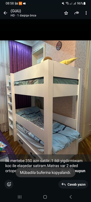 Divanlar: Oğlan və qız üçün, Çarpayı, Matras ilə, Siyirməli, Taxta