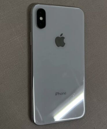 prodaju apple iphone: IPhone X, Б/у, 256 ГБ, Белый, Чехол, 72 %