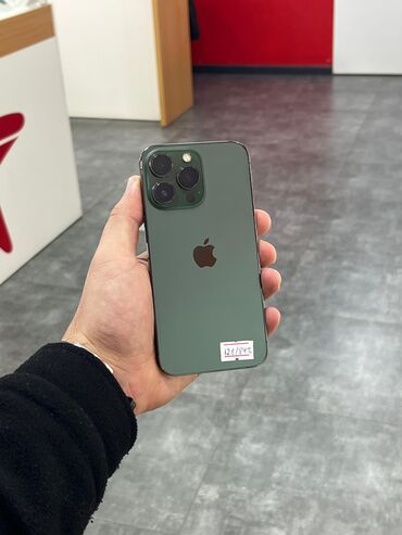 Apple iPhone: IPhone 13 Pro, 128 GB, Alpine Green, Zəmanət, Kredit, Barmaq izi