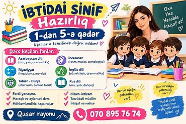 sac fasonlar 2020: Məktəbəqədər və ibtidai sinif hazırlığı, Azərbaycan dili, Fərdi — 1