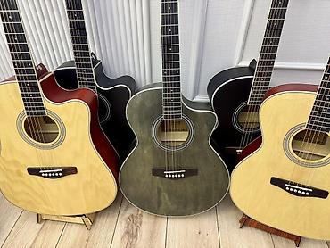Гитары: Акустические гитары Weibo — размеры 40" и 41" - Формы корпуса — 3