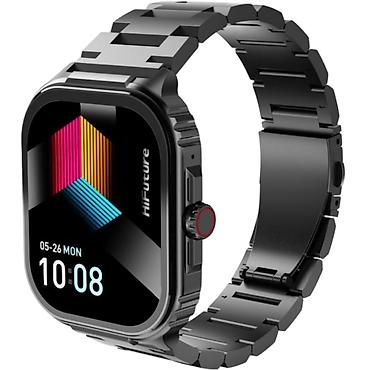 saatların satışı: HiFuture Midnight Black ağıllı saat - Premium metal korpus və — 2