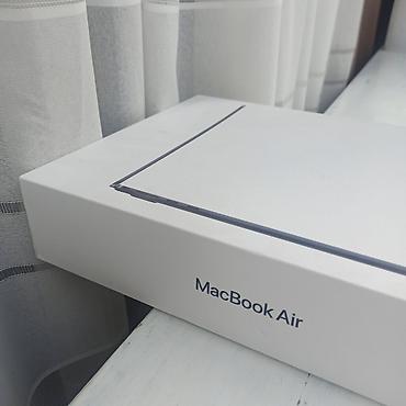 Ноутбуки Apple (MacBook): MacBook Air. М2 16/256 . акб 💯%. 60 цикл перезарядки. цвет midnight - — 1