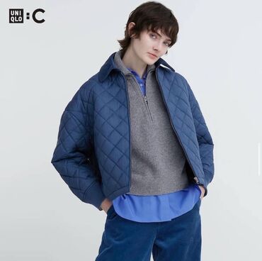 uniqlo куртка кокон: Куртка от Юникло размер С, 5500с