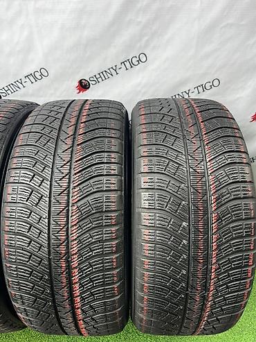 d 110: Шины 265 / 45 / R 20, Зима, Б/у, Комплект, Внедорожные (АТ/МТ), Michelin — 2