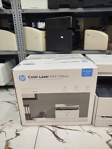 Printer və kseroks aparatları: HP Color Laser MFP 179fnw çoxfunksiyalı rəngli lazer printer - — 1