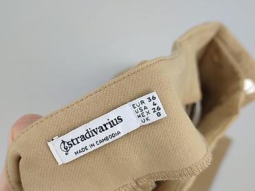 garnitur stradivarius: Stradivarius, Spodnie materiałowe damskie, rozmiar S — 4