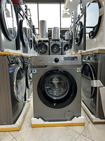 Стиральные машины автомат: Стиральная машина Midea 8кг 🔥Акция🔥 - Загрузка: 8 кг - Инверторный — 9