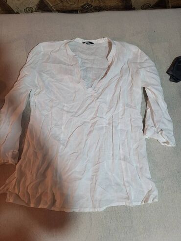 pamucna bluza nemackoj: L (EU 40), XL (EU 42), bоја - Bela