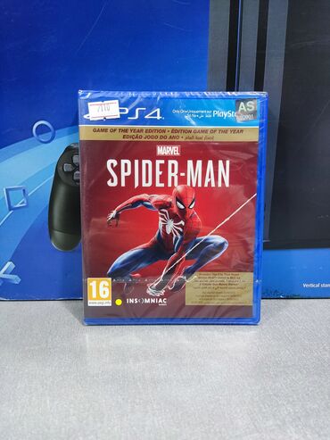 ps 4 disk: Playstation 4 üçün spider-man game of the year edition oyun diski. Tam